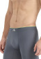 Enge Boxershorts lang 3er-Pack Schwarz/Grau - ADIDAS
