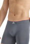 Boxers ajustés long avec logo lot de 3 Noir/Gris - ADIDAS