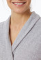 Terry cloth bathrobe heather gray - selected!premium