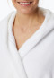 Bathrobe with hood, 120 cm, white - Essentials