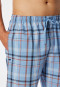 Bermuda kurz Webware pacific blue kariert - Mix+Relax