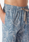 Bermuda shorts Organic Cotton leaves gray melange - Mix+Relax