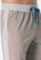Bermuda shorts Organic Cotton stripes brown gray - Mix+Relax