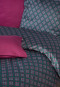 Parure de lit 2 pièces à motif multicolore - satin