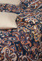 Biancheria da letto, set da 2 pezzi, design paisley, tonalità multicolore - Renforcé