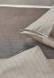 Set di biancheria da letto duepezzi Renforcé grigio a strisce - SCHIESSER Home