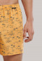 Lot de 2 boxers en tissu à motifs palmier, bouée de sauvetage en bleu jean / jaune - imprimés amusants