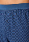 Boxer shorts Organic Cotton patterned atlantic blue - Comfort Fit