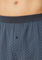Boxer shorts Organic Cotton patterned graphite - Comfort Fit