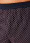 Boxer shorts Organic Cotton patterned red-brown - Comfort Fit