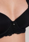 Beugelbeha gevulde cups kant zwart - Wave Lace