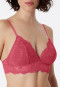 Bustier removable pads pink - Modal & Lace