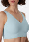 Bustier microfiber removable pads bluebird - Invisible Soft