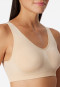 Bustier nahtlos sand - Seamless light