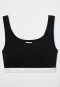 Bustiers 2-pack black printed - 95/5