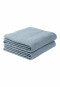 Shower towel 2-pack 70x100 cm blue-grey - SCHIESSER Home