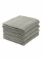Towel 4-pack 50x100 cm light gray - SCHIESSER Home