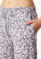 Hose 3/4-lang Blumen mehrfarbig gemustert - Mix+Relax