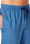 Hose kurz blau gemustert - Mix+Relax