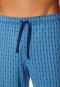 Lange broek met bedrukt blauw - Mix+ Relax