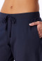 Lange manchetten broek diep blauw - Mix+ Relax