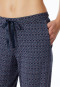 Hose lang Bündchen multicolor floral gemustert - Mix+Relax