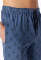 Hose lang faded denim bedruckt - Mix+Relax