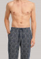 Pantalon long interlock fin beige à motifs - Mix & Relax