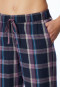 Hose lang Flanell Organic Cotton Karos multicolor - Mix+Relax