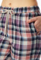 Hose lang Flanell Organic Cotton Karos multicolor - Mix+Relax
