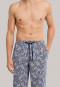 Pants long denim blue patterned - Mix + Relax