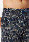 Long nautical patterned pants navy - Mix+Relax