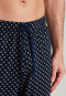 Pantaloni lunghi con fantasia blu notte - Mix + Relax
