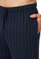 Long midnight blue striped pants - Mix+Relax