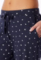 Lange broek stippen donkerblauw - Mix+ Relax