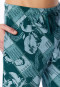 Long Pants, Deep Sea Green, Printed - Mix+ Relax