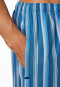 Long woven fabric pants aquarium striped - Mix+Relax