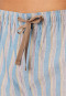 Lange geweven broek blauw gestreept - Mix+ Relax