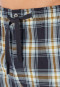 Long pants, woven fabric, curry chequered - Mix+ Relax