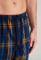 Hose lang Webware Knopfleiste havanna kariert - Mix+Relax
