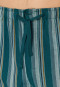 Long pants, woven fabric, deep sea green striped pants - Mix+ Relax