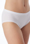 Lot de deux culottes blanches taille haute côtelées - Original Classics