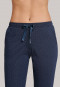 Jersey broek 3/4-lengte tulpenzoom nachtblauw bedrukt - Mix+Relax