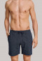 Long boxer jersey donkerblauw patroon- Mix+Relax