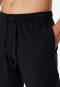 Long boxers jersey black - Mix & Relax