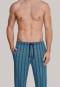 Long lounge pants interlock blue checkered - Mix+Relax