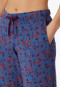 Lounge pants long jersey flowers multicolored - Mix & Relax