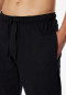 Long pants jersey cuffs black - Mix & Relax Cotton