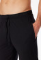 Loungehose lang Jersey schwarz - Mix+Relax