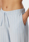 Loungebroek lang jersey strepen air - Mix+Relax